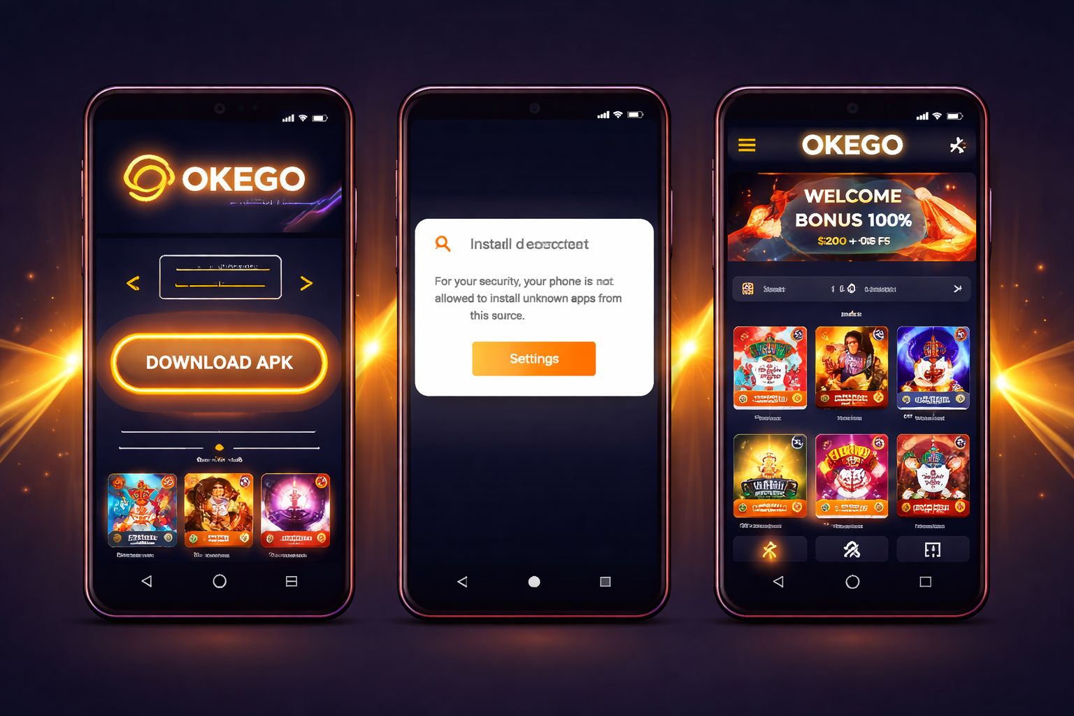 OKEGO App | Android APK Download & Complete Setup Walkthrough